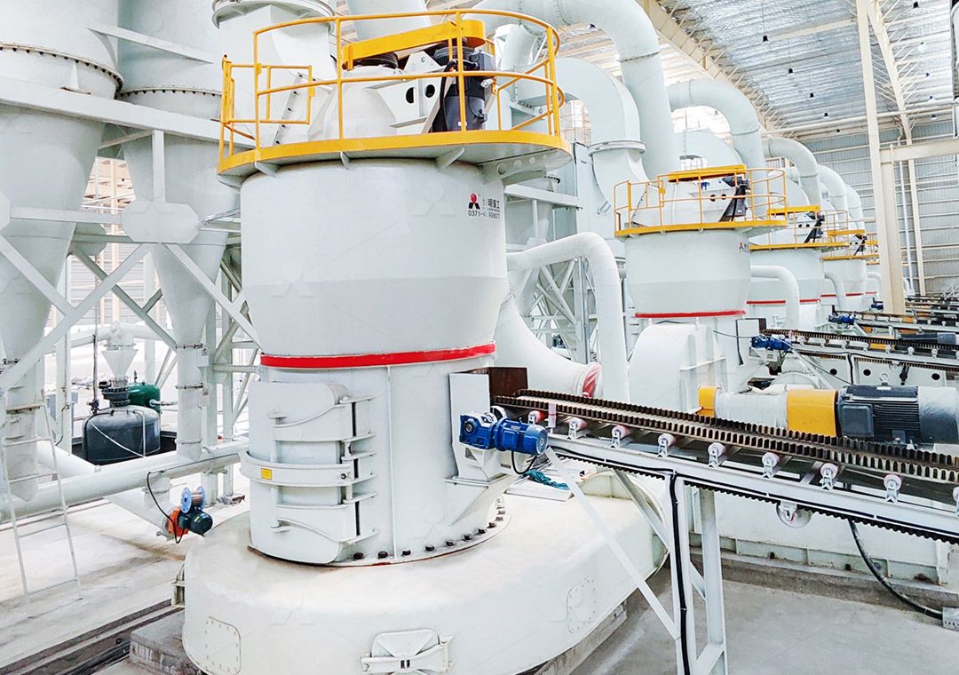 Calcium carbonate grinding project reference