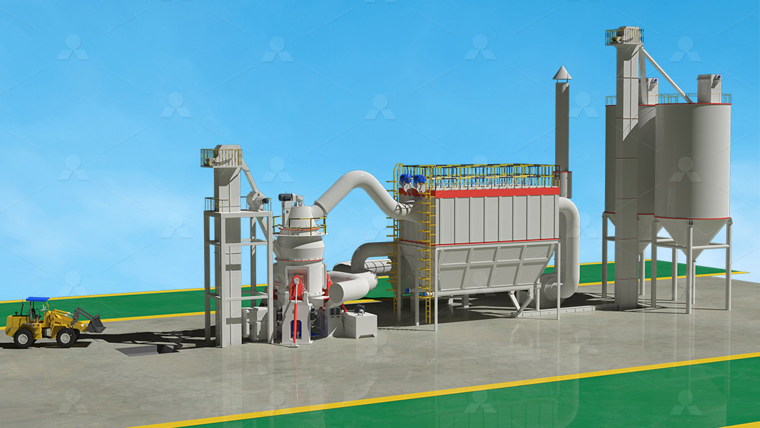 LM Vertical Mill powder processing line for non-metallic minerals