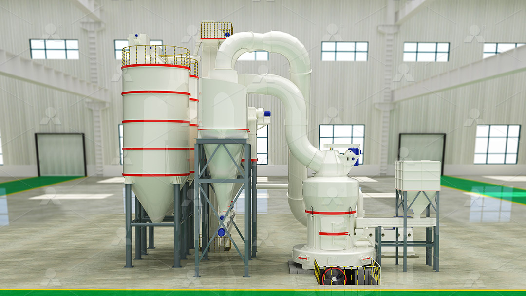 MTW Raymond Mill powder processing line for non-metallic minerals