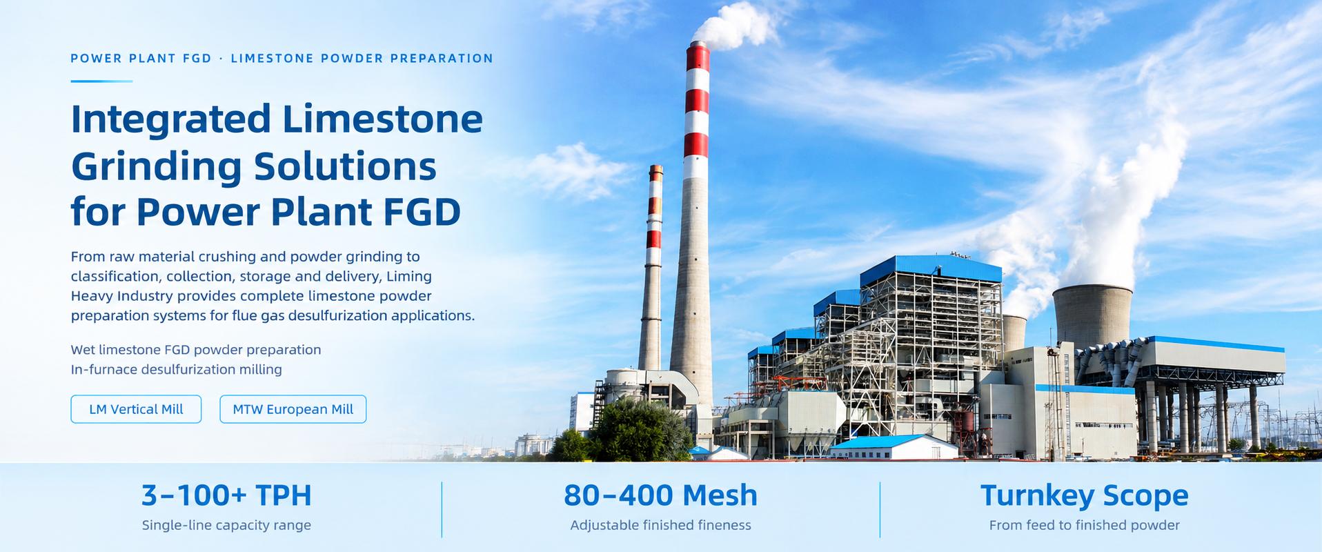 FGD Limestone Grinding Plant