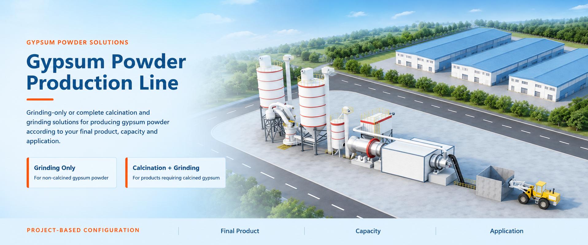 Gypsum Powder Production Line