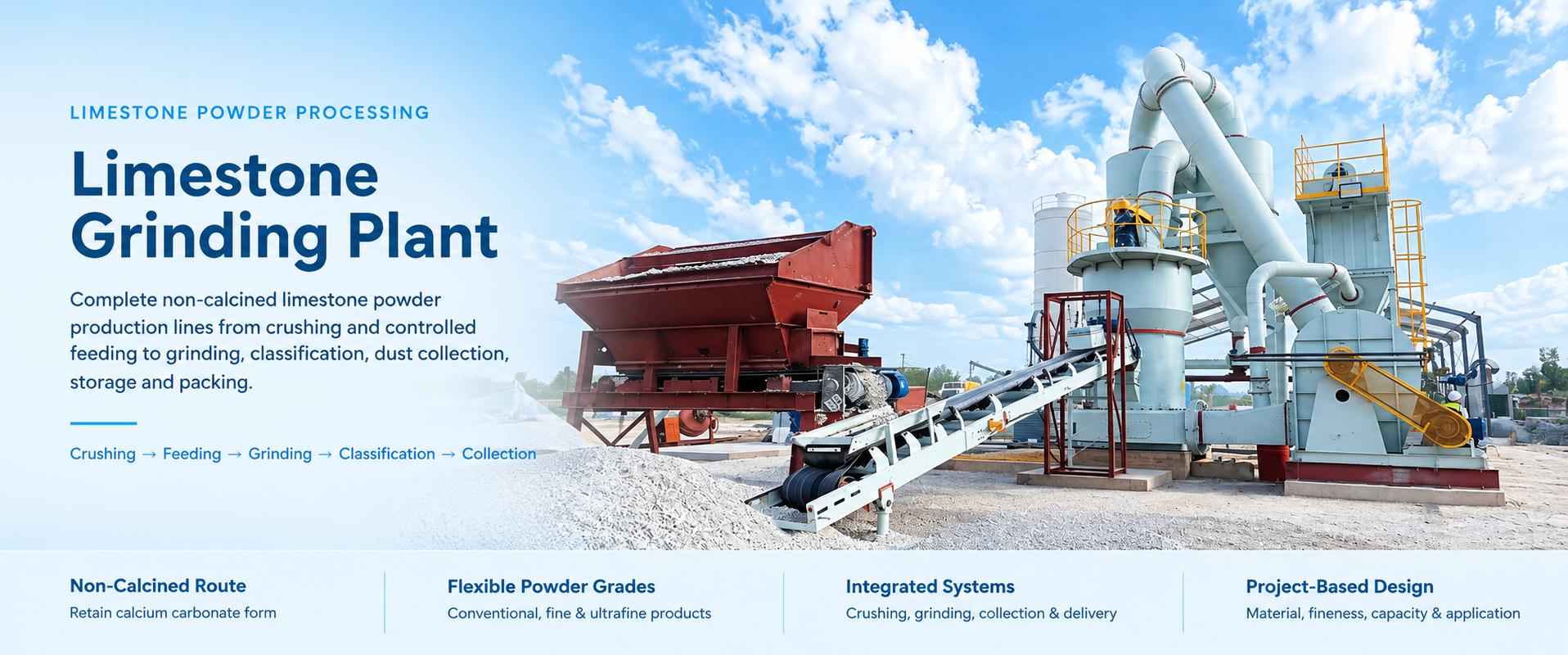 Limestone Grinding Plant