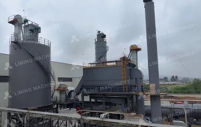 Auxiliary equipment for cement grinding plant