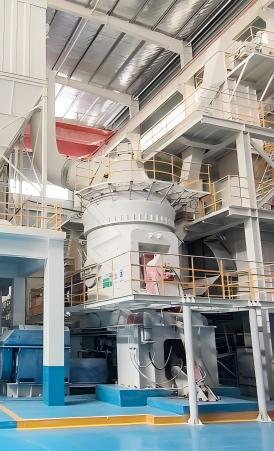 LM vertical mill for FGD limestone powder production