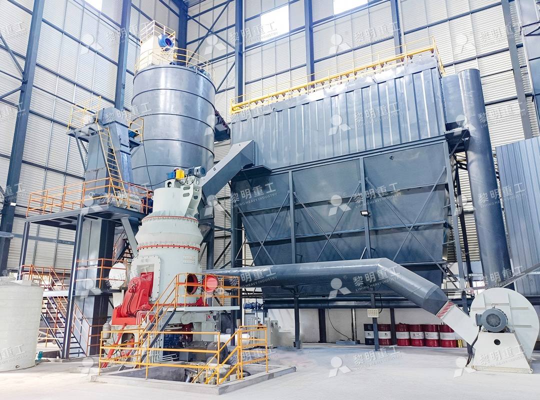 Industrial by-product gypsum grinding and reuse solution