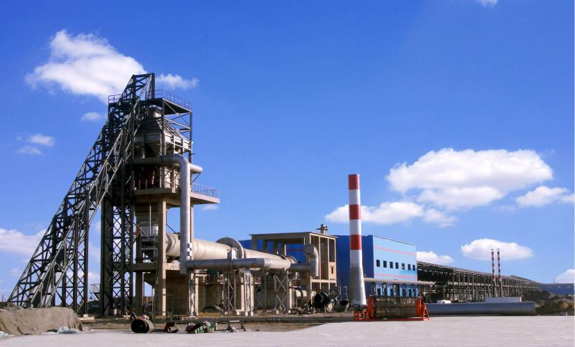 Illustrative integrated limestone calcination plant configuration