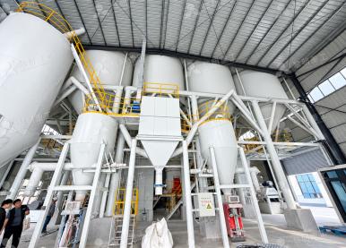 Quicklime powder production line
