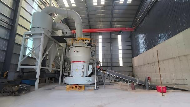 MTW European Grinding Mill barite powder production project