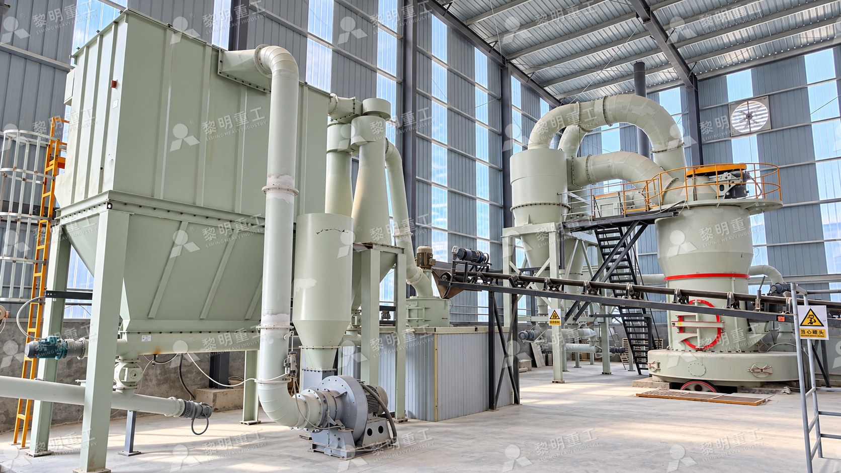 Integrated Mineral Powder Production