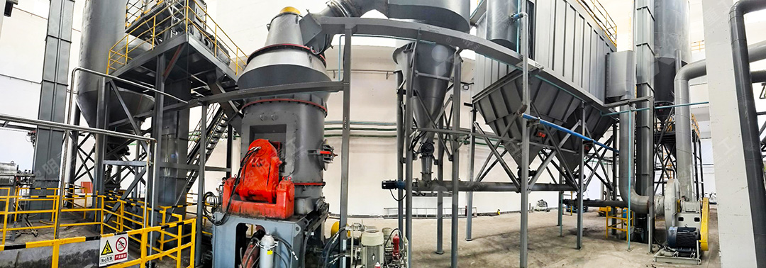 Petroleum coke grinding and processing production line