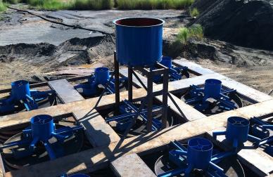 Quicklime powder for chemical processing