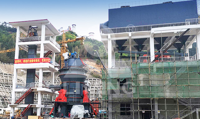 Slag powder grinder with an annual capacity of 400,000 tons