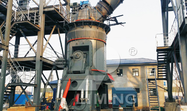 Vertical mill for pulverized coal (200 mesh) in steel mills