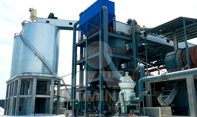 Coal production line for lime kilns