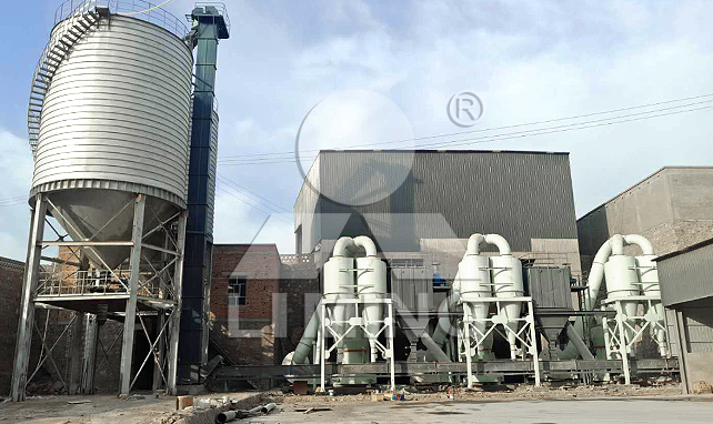 Limestone powder production line for desulfurization