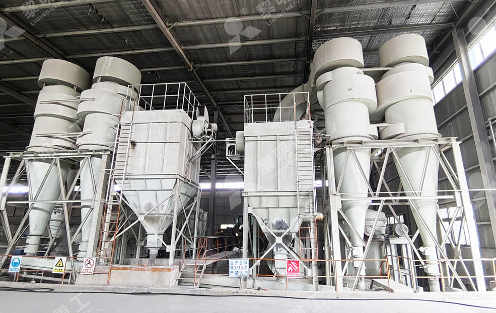 Two MTW175 Raymond Mills for Limestone Grinding in Desulfurization Systems
