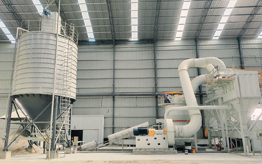 MTW198 European Raymond Mill for Limestone Grinding in Desulfurization